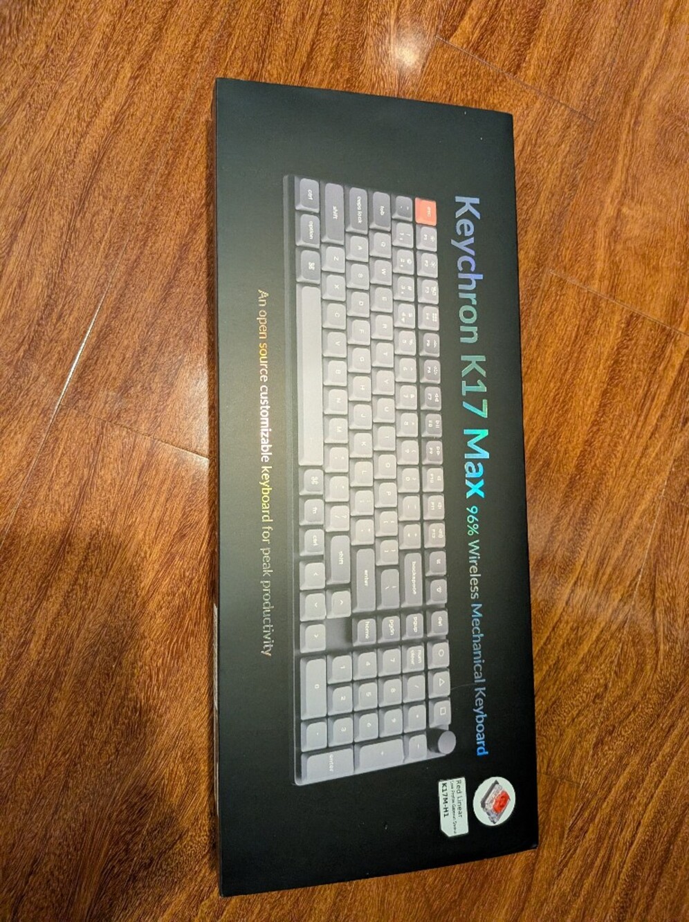K1/K17 Max Slim Wireless Mechanical Keyboard - Gray